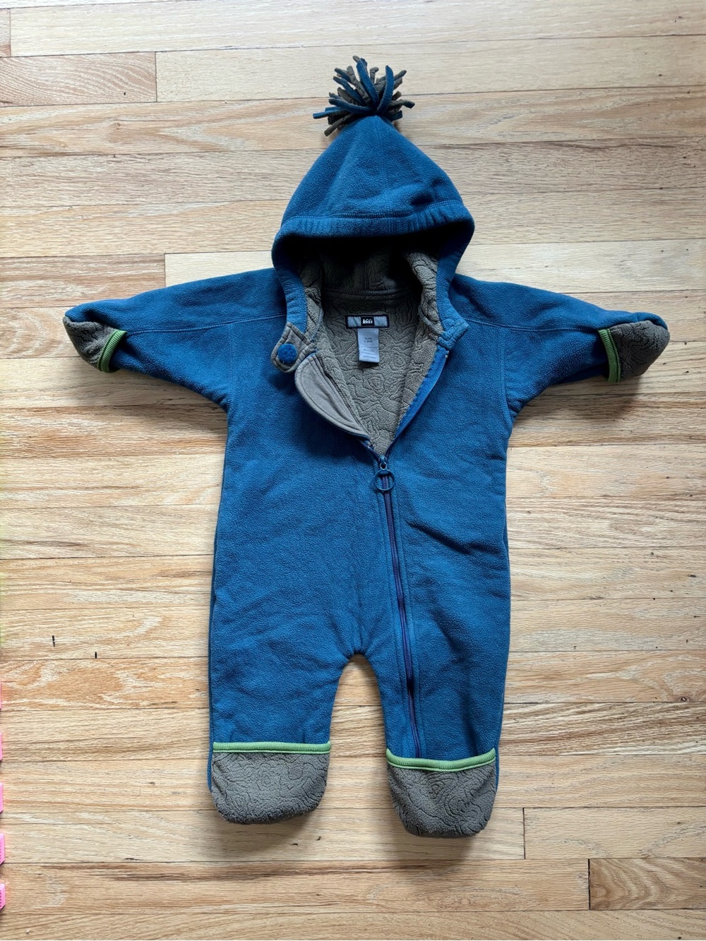 REI fleece baby bunting 6mo